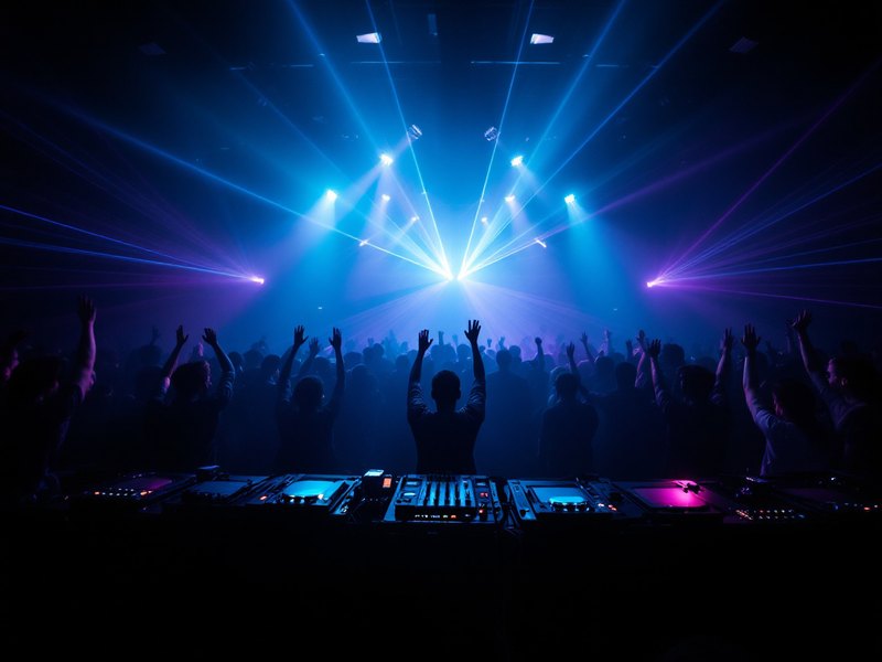 청담 H2O 나이트 EDM 무대